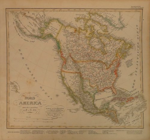 Nord America entworfen u. gezeichnet von F. v. St. 1832