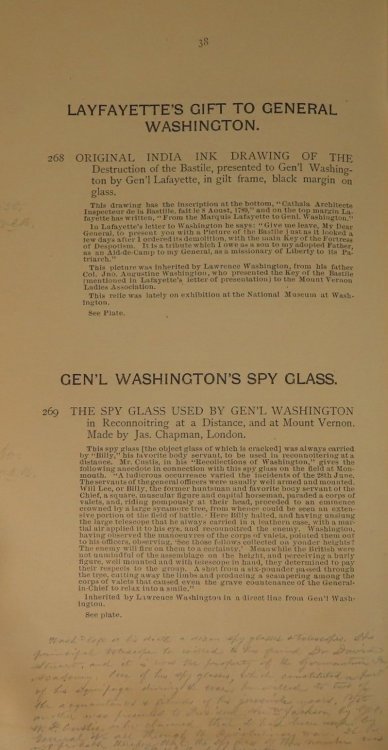 The Collection of Washington Relics. [ANNOTATED COPY] The Final Sale of the Relics of General Washington owned by Lawrence Washington, Bushrod C. Washington, Thos. B. Washington. and J.R.C. Lewis. Embracing the most important collection ever brought together, of Letters, Deeds, Leases, Legal Documen