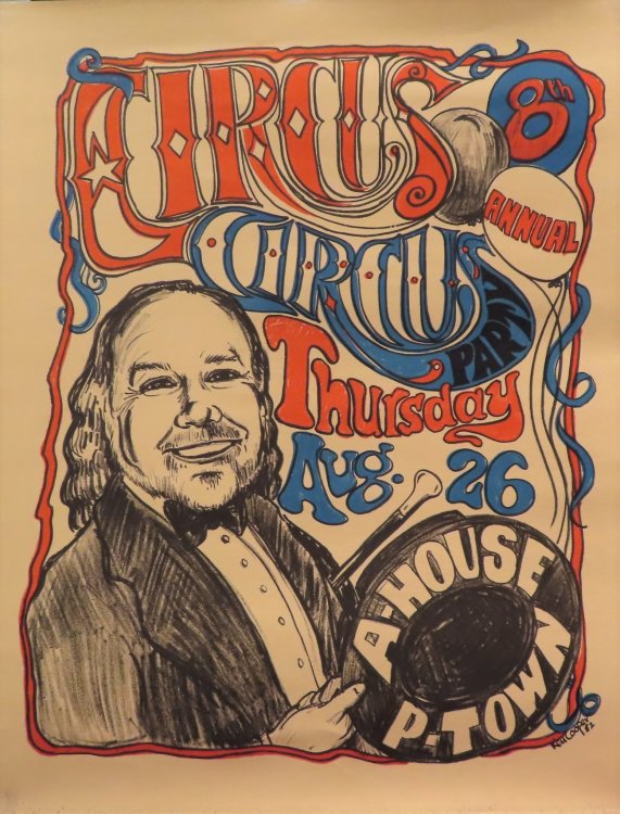 8th Annual Circus Circus Party Thursday August 26 A-House P-Town