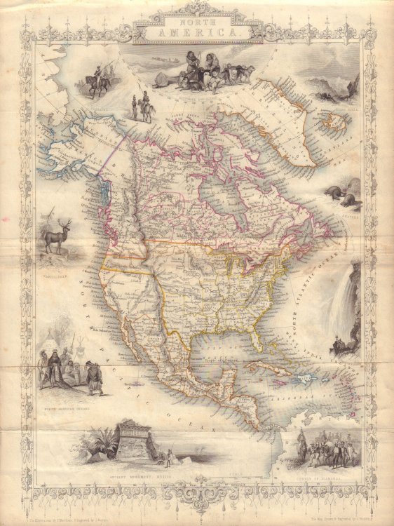 [Map of] North America