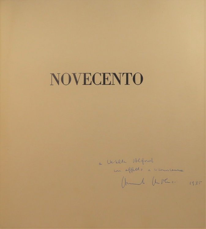 NOVECENTO (1900) (inscribed by Bertolucci) [Original BTS Photography book]