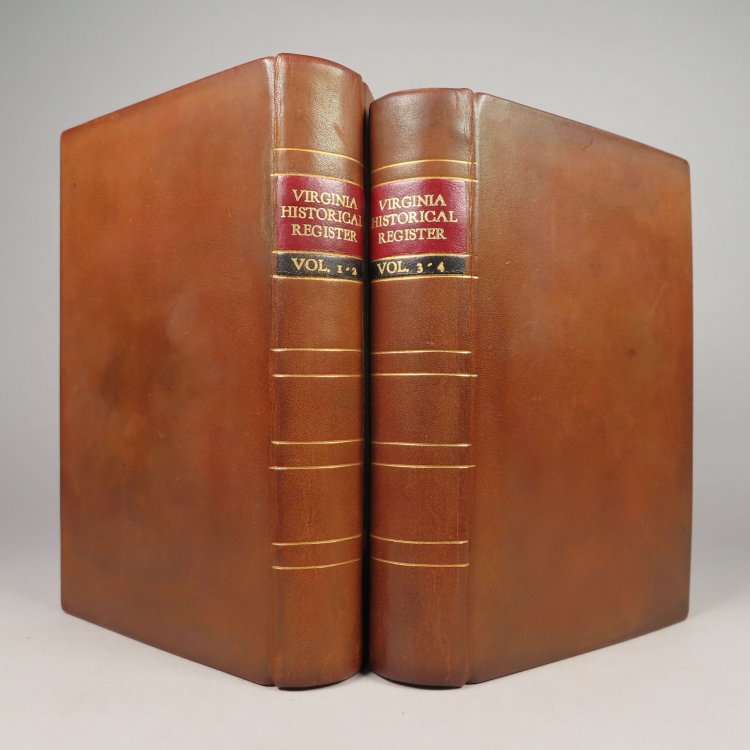 Virginia Historical Register Vol I (1848), Vol II (1849), Voll. III (1850), Vol. IV (1851)