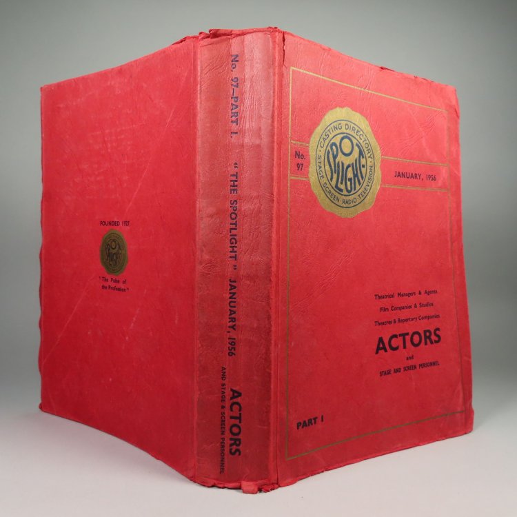 The Spotlight, No. 97 (Part 1 only) Casting Directory for Stage, Screen, Radio and Television