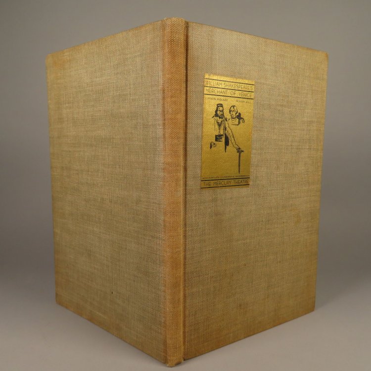 Everybody's Shakespeare: Merchant of Venice (SIGNED by Welles et al.) Edited for Reading and Arranged for Staging
