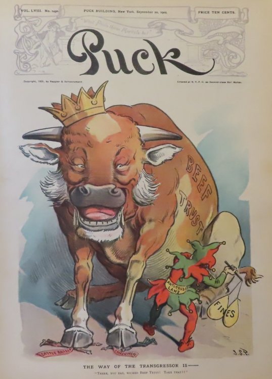 Puck Magazine January 4, 1905 - December 27, 1905.