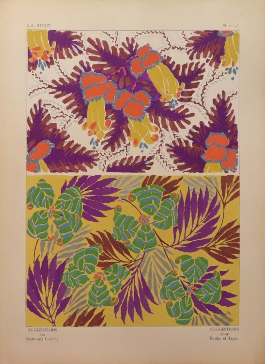 Suggestions pour toffes et Tapis, no. 15 Suggestions pour Etoffes et Tapis, no. 15