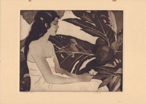 Kaonohi, Hawaii Etching