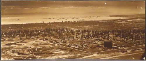 Panoramic Photograph of Long Beach, California