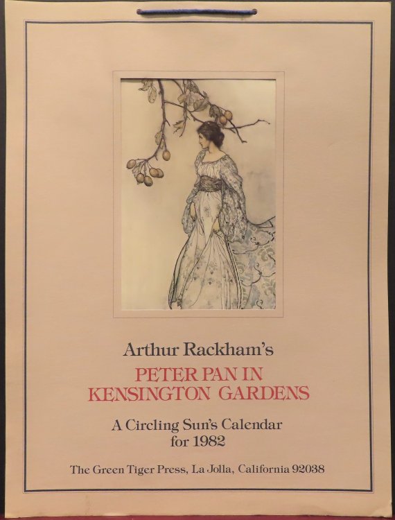 Peter Pan in Kensington Gardens A Circling Sun's Calendar for 1982