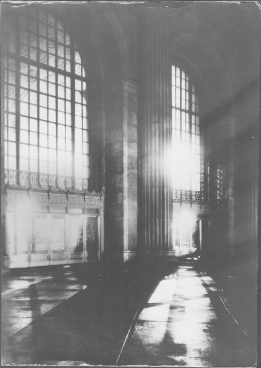 Terminal Tower, Night View of Entrance, Cleveland