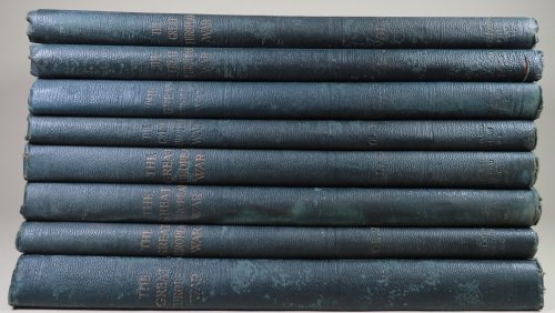 The Great European War in Rotogravure Etchings Selected From the Mid-Week Pictorial of The New York Times. 8 volumes. [World War 1; First World War]