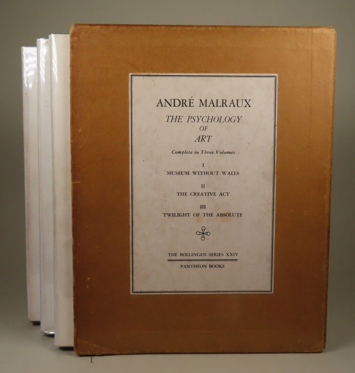 The Psychology of Art; The Bollingen Series XXIV (3 Volumes -- Complete) Museum without Walls; The Creative Act; Twilight of the Absolute