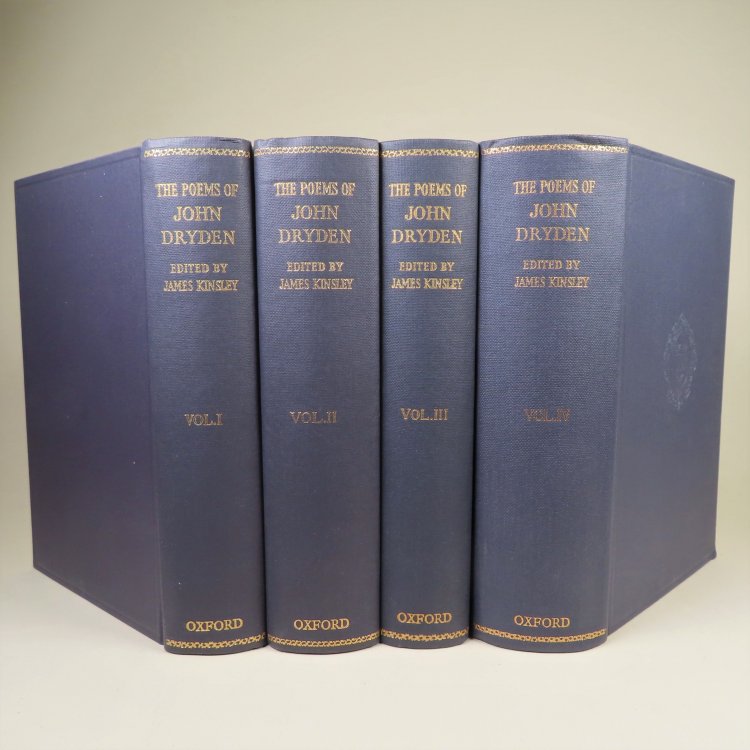 The Poems of John Dryden (4 Volumes - Complete)
