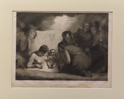 The Infant Shakespeare. Attended by Nature and the Passions