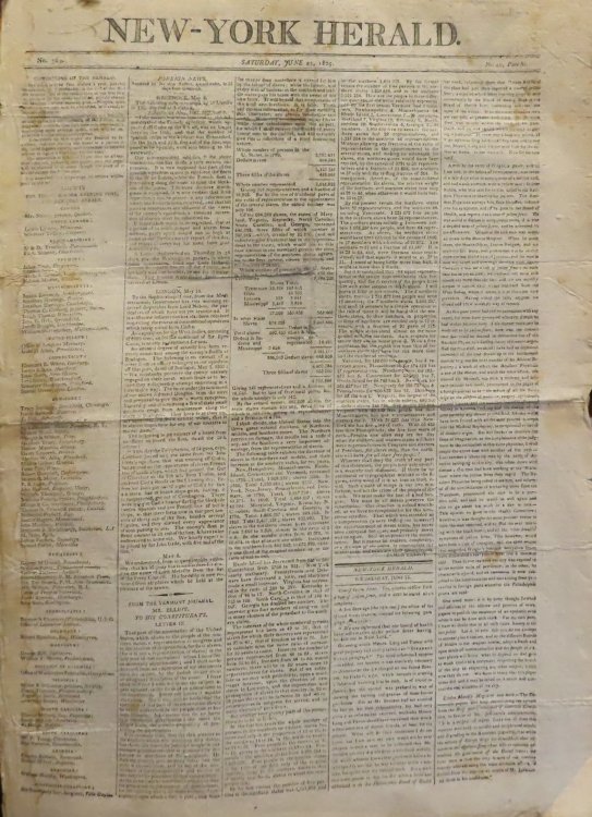 New-York Herald. Saturday, June 22, 1805 [James Eilliot to his Constituents]