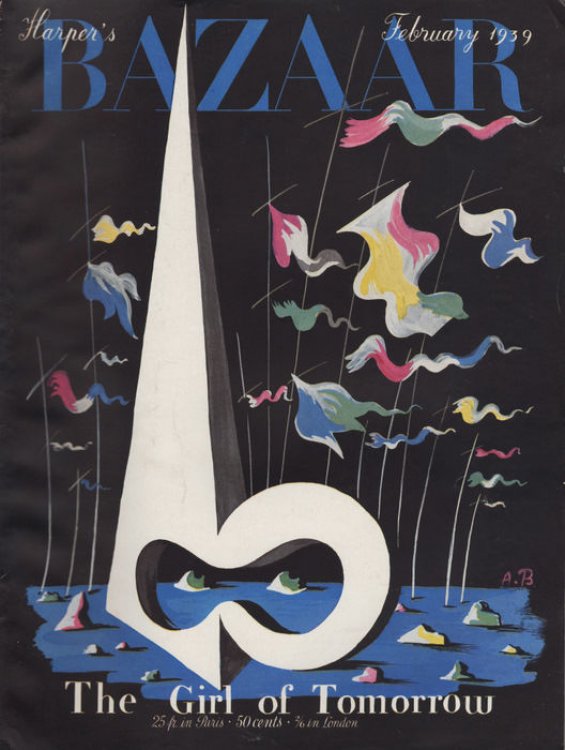 Harper's Bazaar 1939 February (Magazine)