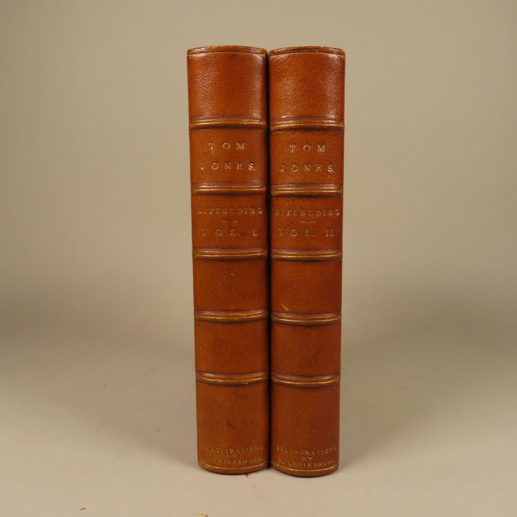 The History of Tom Jones, A Foundling. (2 Volumes - Complete) with a memoir of the author by Thomas Roscoe