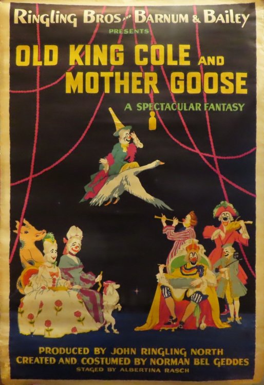 Poster for Old King Cole and Mother Goose, A Spectacular Fantasy