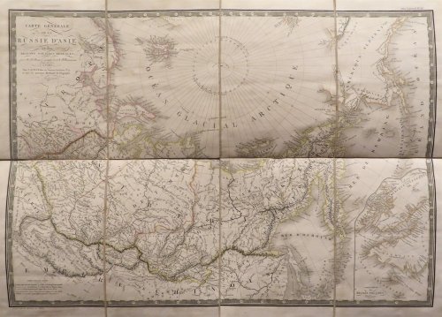 Carte Generale de la Russie d'Asie et des regions polaires boreales