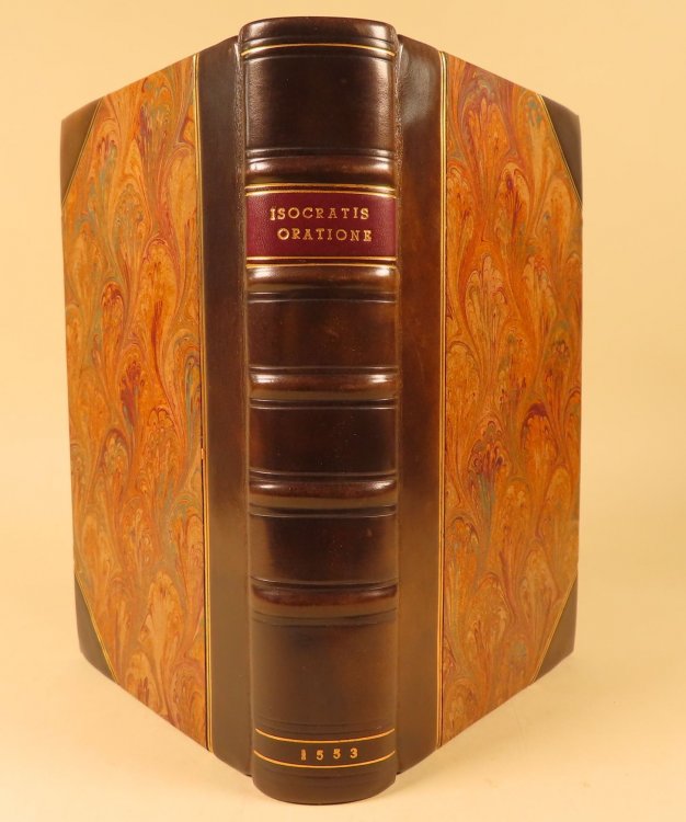 Isocratis Rhetoris Atheniensis Orationes et Epistolae gratuitatis & suauitatis plenae; de Greco in Latinum pridem conuersae, nunc recognitae, per Hieronymu Wolsium Oetingensem: Eorum Quae Hoc Opere Continentur, indicem uers a pagella; quid hac editione praestitum sit & duabus elegiis quae praefation