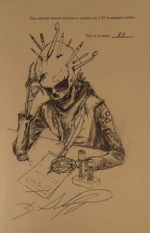 The Death of a Horror Writer [SIGNED]