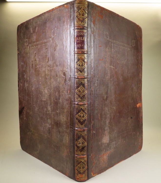 The Fables of Aesop Paraphras'd in Verse: Adorn'd with Sculpture, and Illustrated with Annotations.