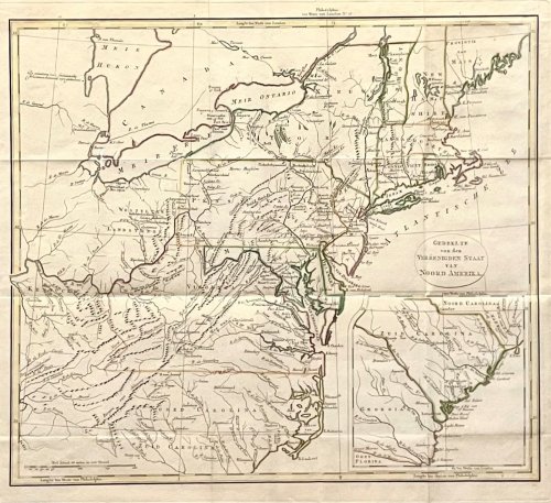 Gedeelte van den Vereenigden Staat van Noord Amerika.