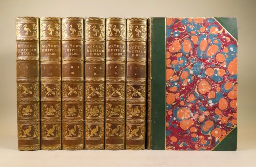 Coloured Illustrations of British Birds and their Eggs [7 Volumes]
