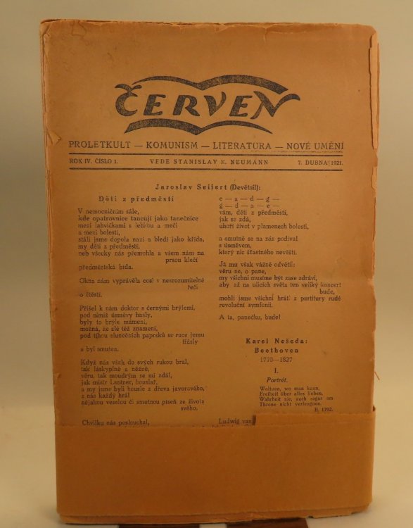 erven : proletkult, komunism, literatura, nov um n Cerven : proletkult, komunism, literatura, nove umeni