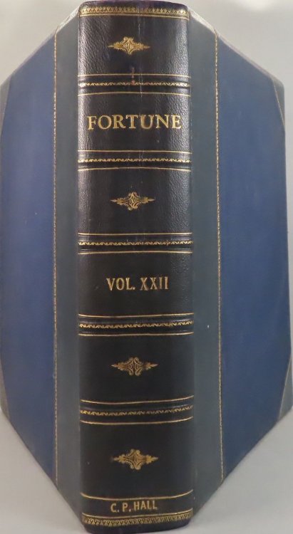 Fortune Magazine, July 1940- December 1940, Vol. XXII