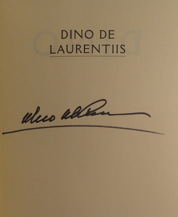 Dino: The Life and Films of Dino de Laurentiis [Signed]