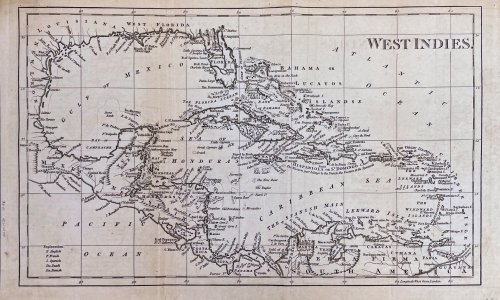 West Indies Map