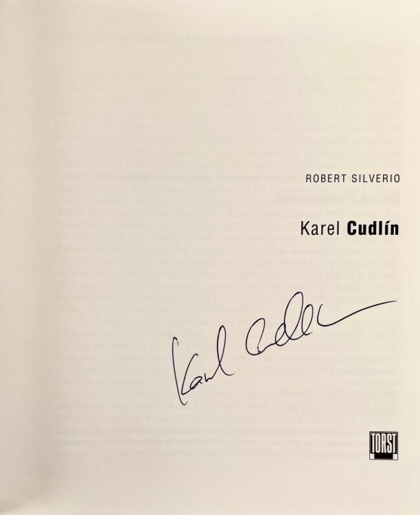 Karel Cudlin [Signed]