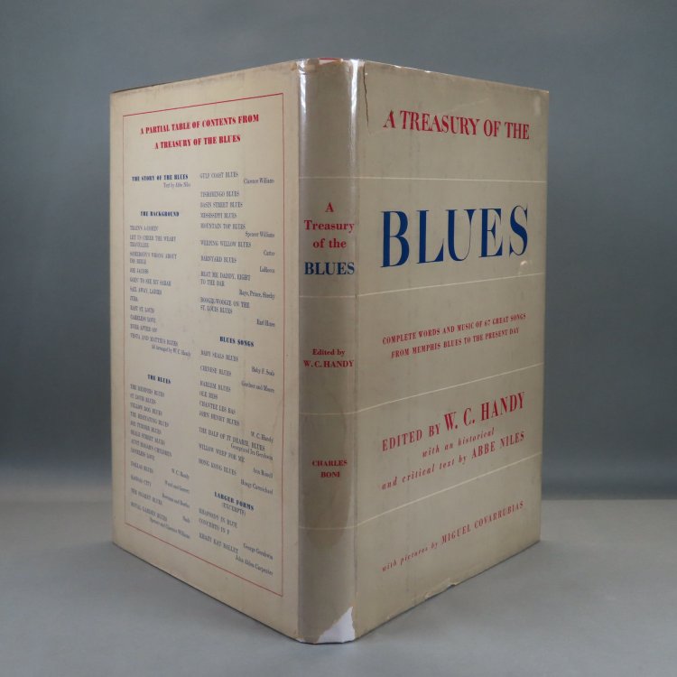 A Treasury of the Blues; Complete Words and Music of 67 Great Songs from Memphis Blues to the Present Day [Signed].