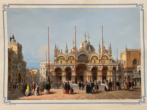 Marcuskirche from Das Malerische, Monumentale, Historische und Artistische Venedig.