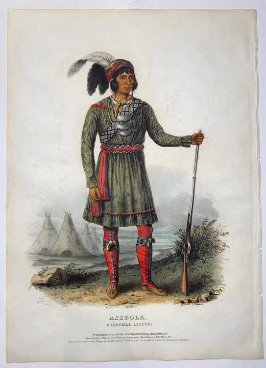 Asseola [ Osceola ], A Seminole Leader.