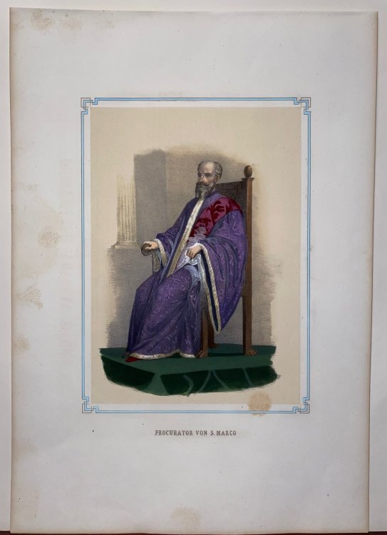 Procurator von S. Marco from Das Malerische, Monumentale, Historische und Artistische Venedig.