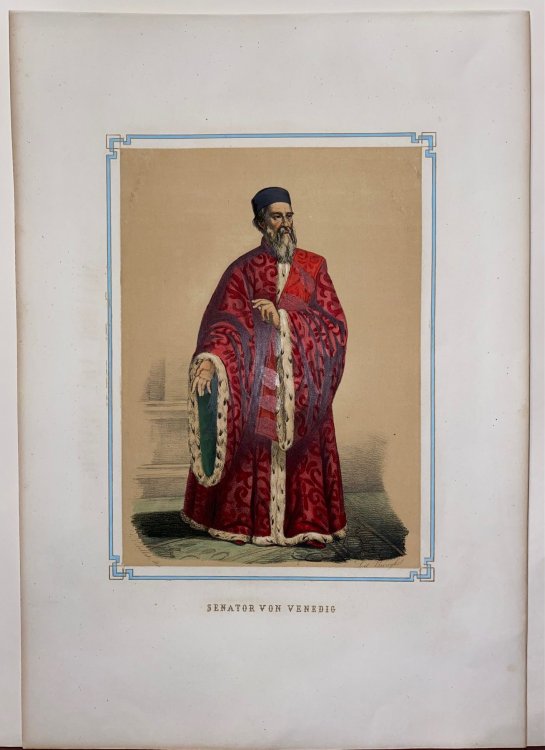 Senator von Venedig from Das Malerische, Monumentale, Historische und Artistische Venedig.