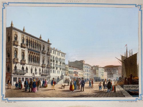 Hotel Danieli from Das Malerische, Monumentale, Historische und Artistische Venedig.