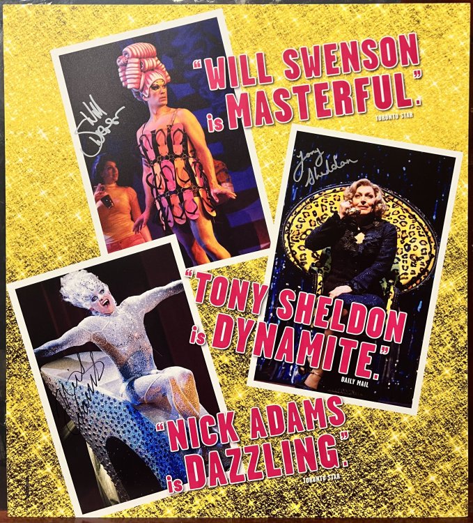 Priscilla Queen of the Desert Signed Broadside