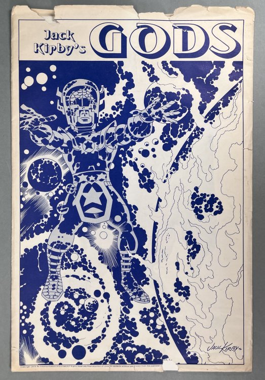 Jack Kirby's Gods Portfolio