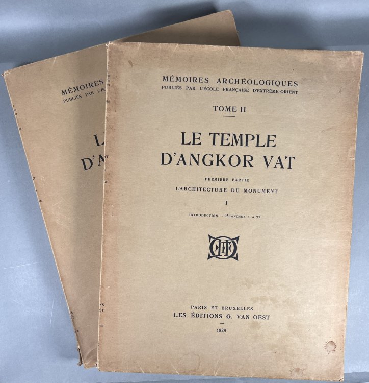 Le Temple d'Angkor Vat - Premiere Partie: L'Architecture du Monument [Two Volumes]