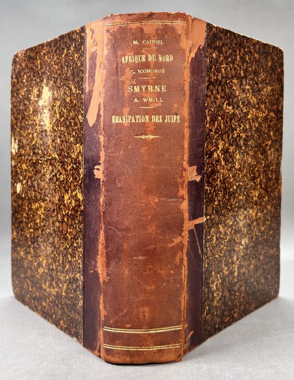 L'Afrique du Nord: Les Byzantins, les Berbers, les Arabes avant les Invasions; with Etude sur Smyrne par Constantin Iconomos [Signed]; and with Le Centenaire de L'Emancipation des Juifs [Three Titles in One]