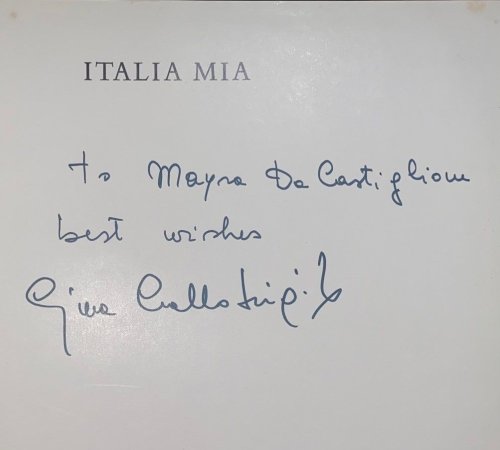 Italia Mia [Inscribed]