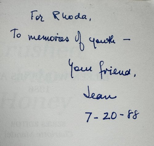 Crushed Into Honey [Inscribed]