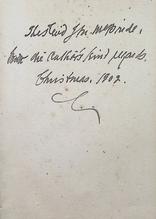 December Musings and Other Poems [Inscribed]