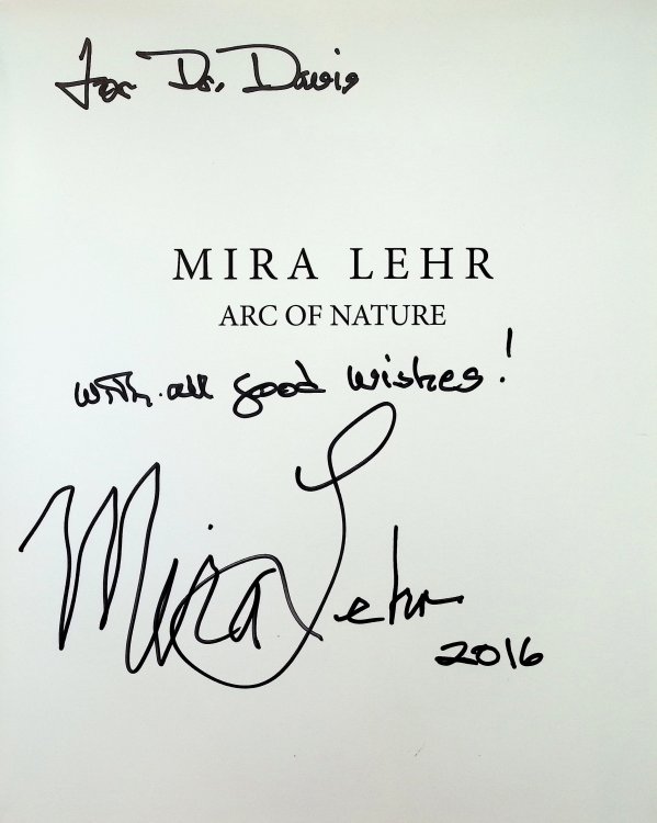 Mira Lehr; Arc of Nature [Signed]