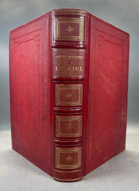 Le Ciel; Notions D'Astronomie a L'Usage des Gens du Monde et de la Jeunesse. Ouvrage Illustre de 11 Planches Tirees en Couleur et de 216 Vignettes Inserees dans le Texte.
