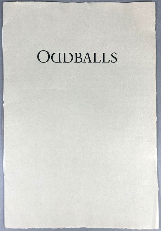 Oddballs [Hunter S. Thompson]