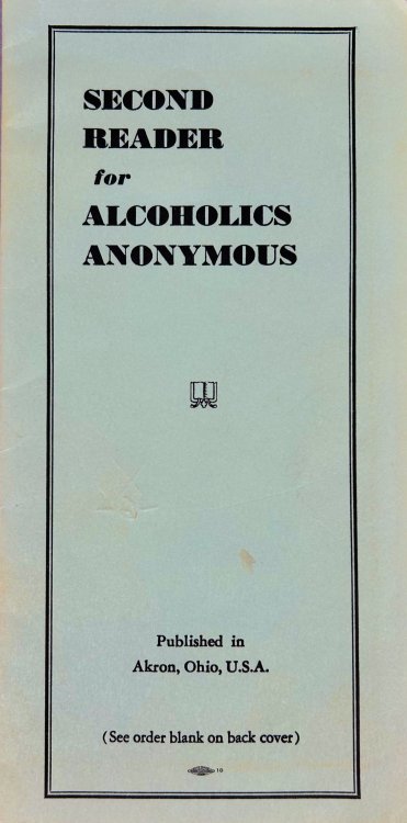 Second Reader for Alcoholics Anonymous
